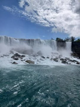 Niagara Falls close up Stock Photos