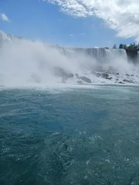 Niagara Falls close up Stock Photos