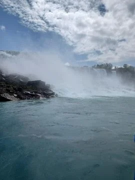 Niagara Falls close up Stock Photos