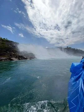 Niagara Falls close up Stock Photos