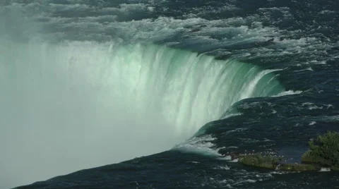 Niagara Falls closeup in 4K Stock Footage 52456059