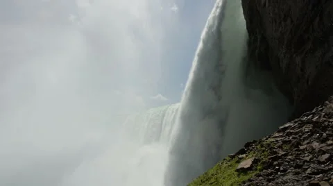 Niagara Falls closeup Stock Footage 52610017
