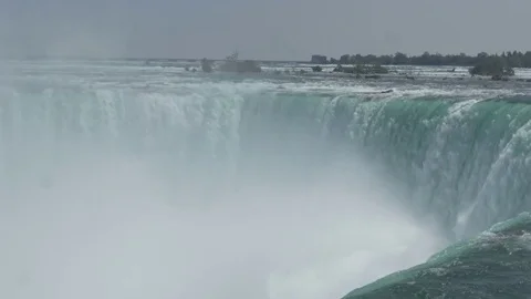 Niagara falls [during solar eclipse] 8 Stock Footage 82737979