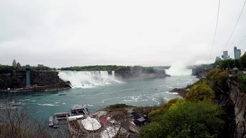 The Niagara Falls Stock Footage 112713370