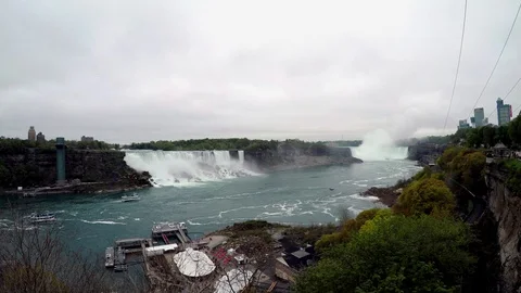 The Niagara Falls Stock Footage 112713381