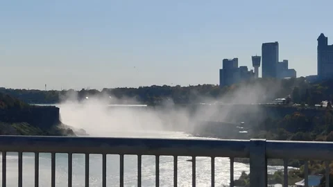 Niagara Falls-Front view Stock Footage 248397395