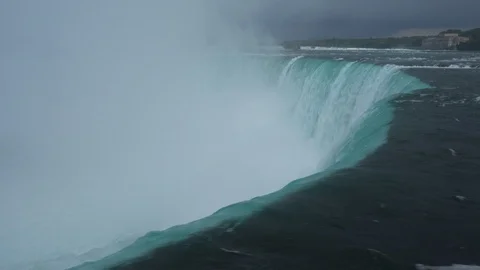 Niagara Falls - the Largest Waterfall In North America Stock Footage 93594401