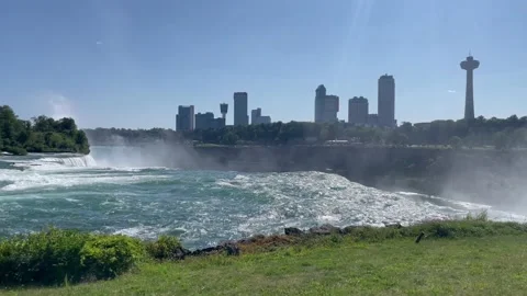 Niagara falls, Niagara, Canada Stock Footage 199444145