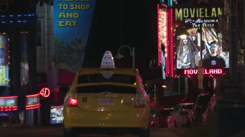 Niagara Falls at Night Stock Footage 57676352