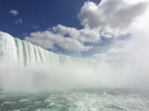 At Niagara Falls Stock Photos