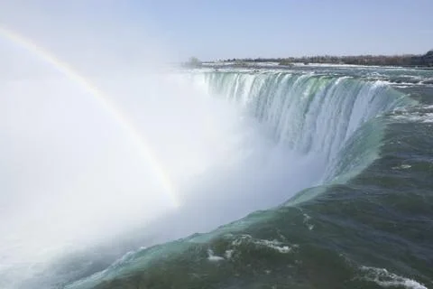 Niagara Falls Rainbow Foto stock