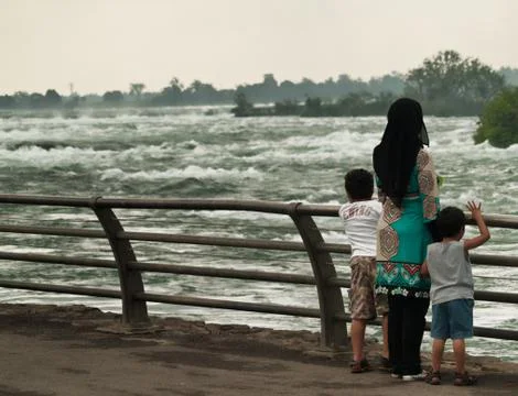 Niagara falls rapids Stock Photos