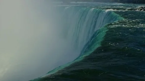 Niagara Falls -Slow Motion Stock Footage 75799996