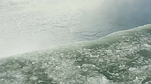 Niagara Falls TheFalls winter 04CUsvv Stock Footage 46797036