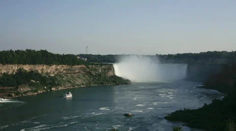 Niagara Falls Time-lapse Stock Footage 25689475
