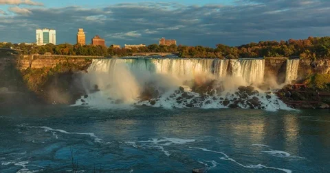 Niagara Falls time lapse Stock Footage 120932940