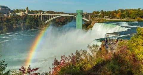 Niagara Falls time lapse Stock Footage 120937157