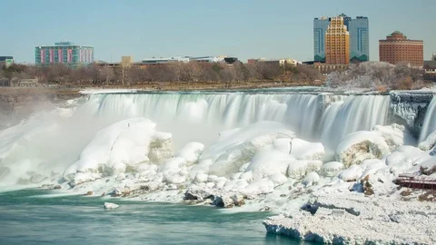 Niagara Falls Timelapse Stock Footage 113405205