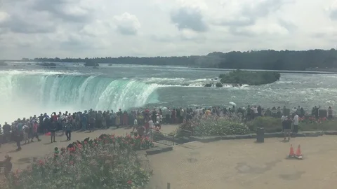 Niagara Falls Timelapse Stock Footage 129053696
