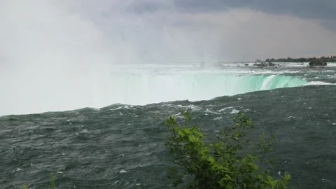 Niagara Falls from the top Stock Footage 115565960