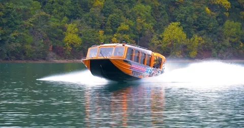 Niagara Falls Tour Boat Excursion, Waterfall Waters Tourism Stock Footage 102445038
