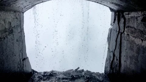 Niagara Falls Tunnel Video stock 236258613