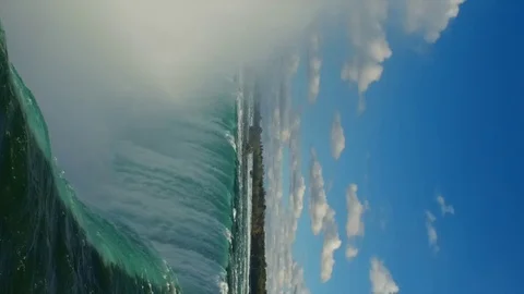 Niagara Falls - Vertical Stock Footage 75799389