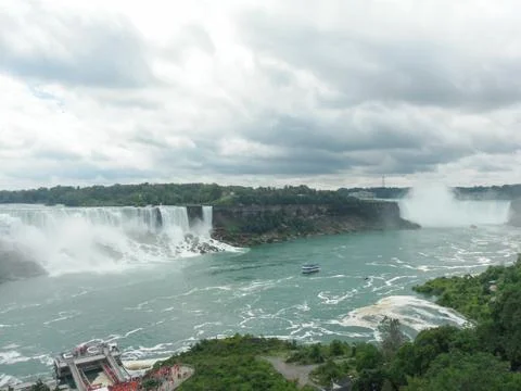 Niagara Falls Viewpoint Stock Photos