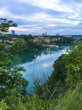 Niagara Falls Viewpoint Stock Photos