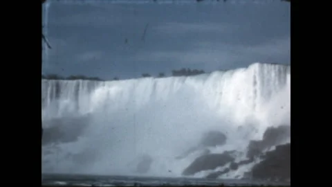 Niagara Falls Views 1970 Stock Footage 211884212