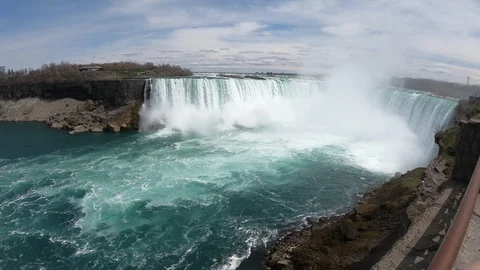 Niagara Falls Waterfall Stock Footage 130048856
