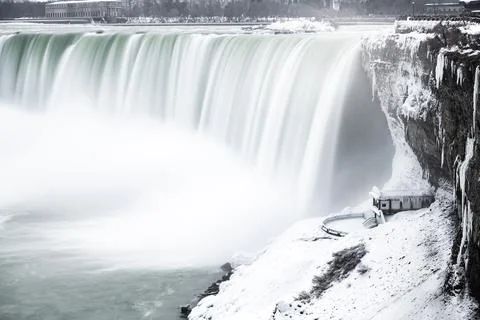 Niagara falls in Winter Stock Photos