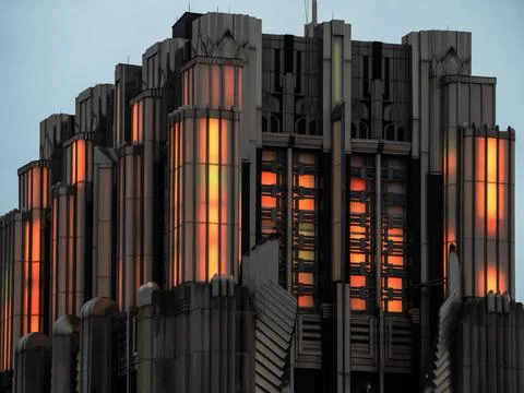 The Niagara Mohawk Building Stock Photos