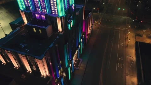 Niagara Mohawk Building - Syracuse, NY Video stock 336121064