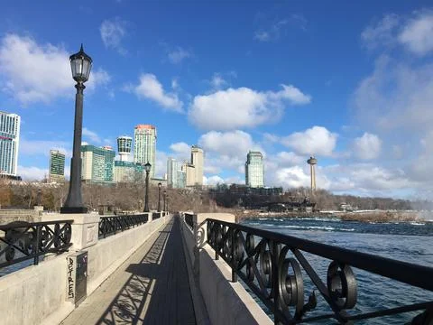 Niagara River Bridge Stock Photos