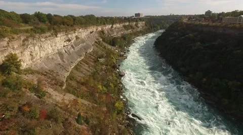Niagara River, Canada Stock Footage 66074951