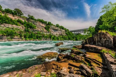 Niagara river Stock Photos