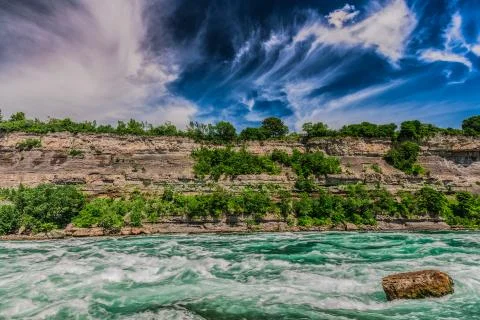 Niagara river Foto stock