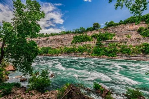 Niagara river Stock Photos