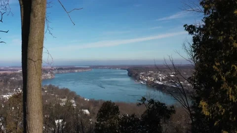 Niagara River from Queenston Stock Footage 230286385