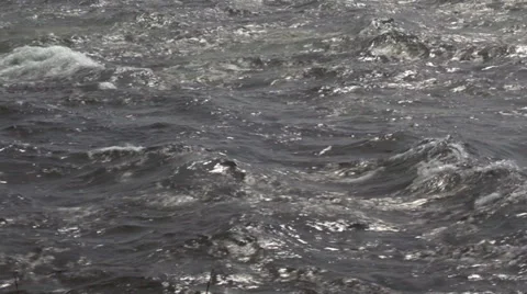 Niagara River Water Stock Footage 37208313