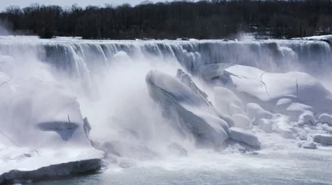 Niagara Spring 2014 Stock Footage 37005485