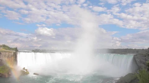 Niagara waterfalls from Canada Видео 270276341