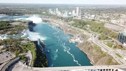 Niagra Falls NY Stock Footage 90051774