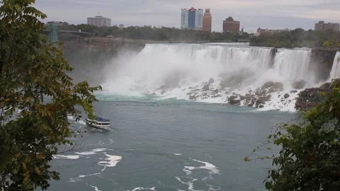 Niagra Falls US Stock Footage 88156140