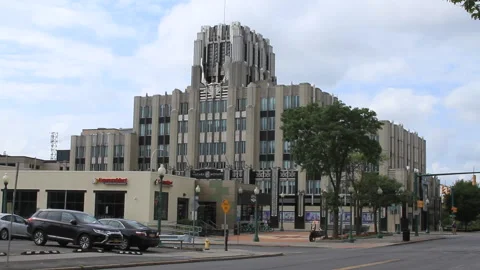 Niagra Mohawk Bldg 스톡 동영상 136220778
