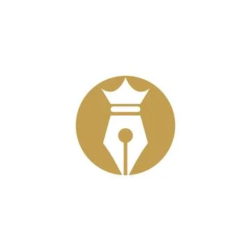 Nib Logo Template vector symbol Stock Illustration