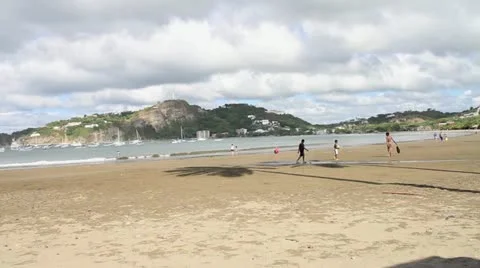 Nicaragua Beach Stock Footage 12913711