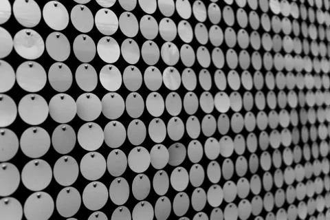Nice abstract background with circles in black and white Stock Photos