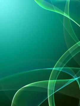 Nice abstract background with soft gradient under flame wave shapes 스톡 일러스트